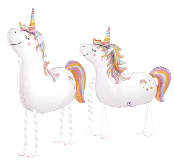 XXL Walking Balloon - Einhorn - ø91cm